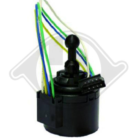 Regolatore Correzione assetto fari BMW serie 1 (E81/E87) 04-07 (Cod. D-1280086)