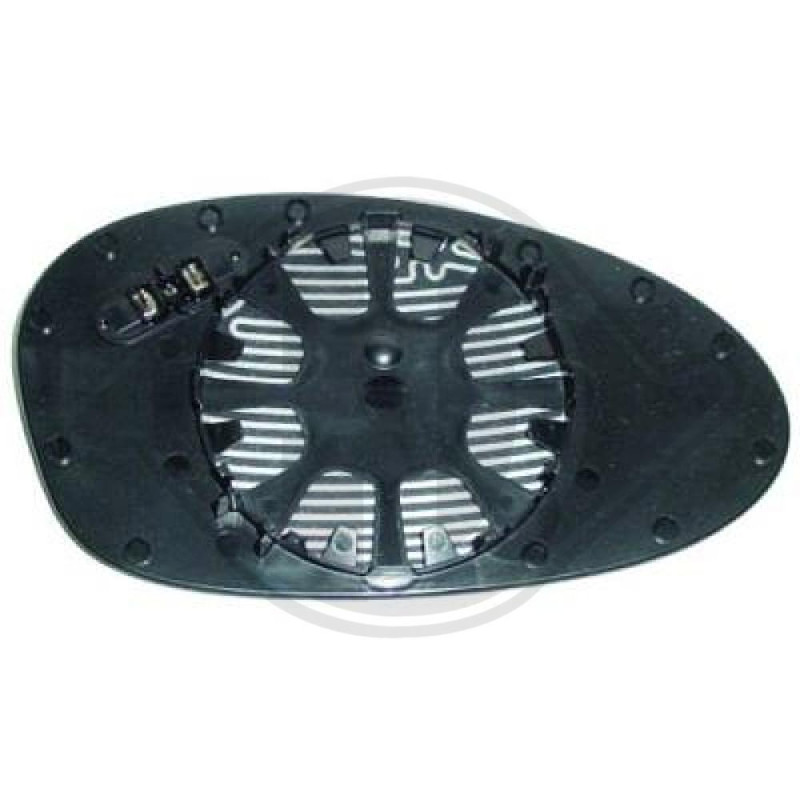 Vetro specchio Specchio esterno BMW serie 1 (E81/E87) 04-07 (Cod. D-1280128)