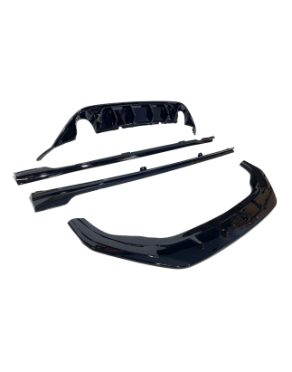 kit estetico Volkswagen Golf 7 Nero lucido (Cod. E-TCW7064)