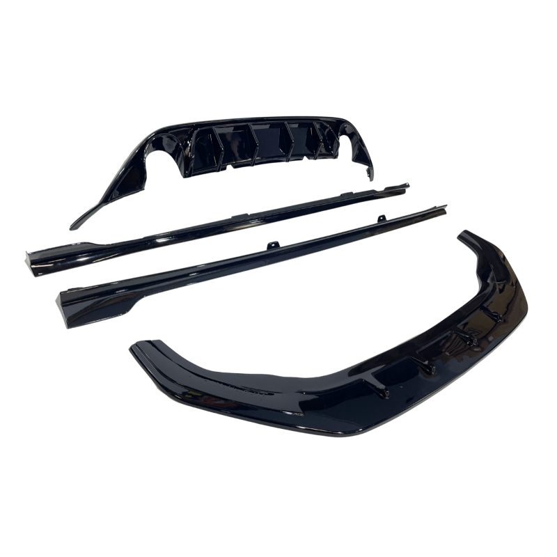 kit estetico Volkswagen Golf 7 Nero lucido (Cod. E-TCW7064)
