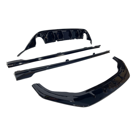 kit estetico Volkswagen Golf 7 Nero lucido (Cod. E-TCW7064)