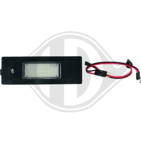 Luce targa BMW serie 1 (E81/E87/E82/E88) 07-11 (Cod. D-1280292)