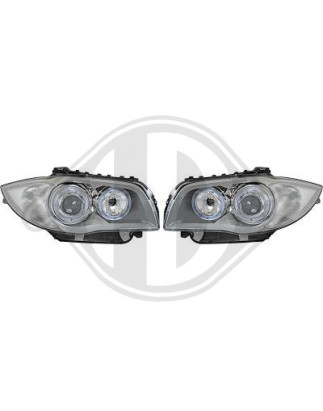 SET FARI ANTERIORI BMW serie 1 (E81/82/87/E88) 04-11 (Cod. D-1280480)