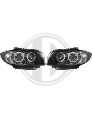 SET FARI ANTERIORI BMW serie 1 (E81/82/87/E88) 04-11 (Cod. D-1280580)