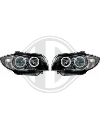 SET FARI ANTERIORI BMW serie 1 (E81/82/87/E88) 04-11 (Cod. D-1280581)