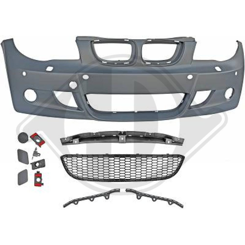 Paraurti anteriore BMW serie 1 (E81/82/87/E88) 04-11 (Cod. D-1280651)