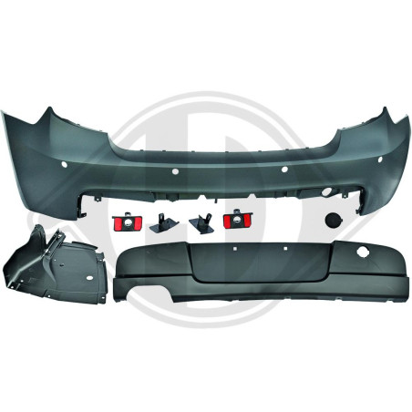 Paraurti posteriore BMW serie 1 (E81/82/87/E88) 04-11 (Cod. D-1280656)