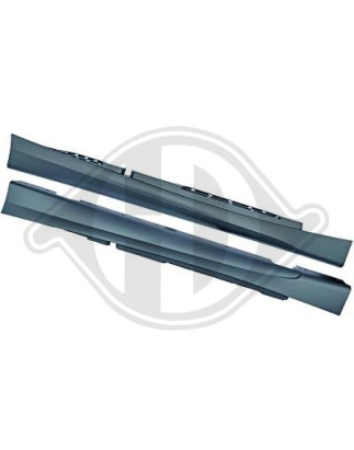 Set Minigonne sottoporta BMW serie 1 (E81/82/87/E88) 04-11 (Cod. D-1280662)