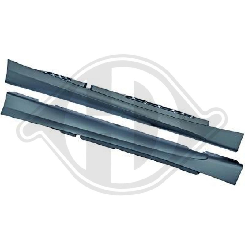 Set Minigonne sottoporta BMW serie 1 (E81/82/87/E88) 04-11 (Cod. D-1280662)
