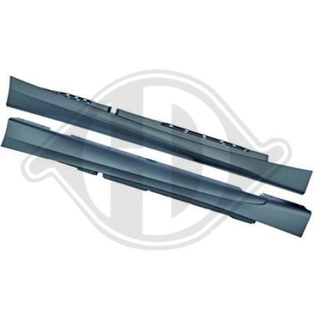Set Minigonne sottoporta BMW serie 1 (E81/82/87/E88) 04-11 (Cod. D-1280662)