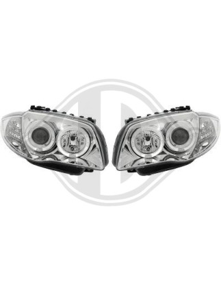 SET FARI ANTERIORI BMW serie 1 (E81/82/87/E88) 04-11 (Cod. D-1280680)