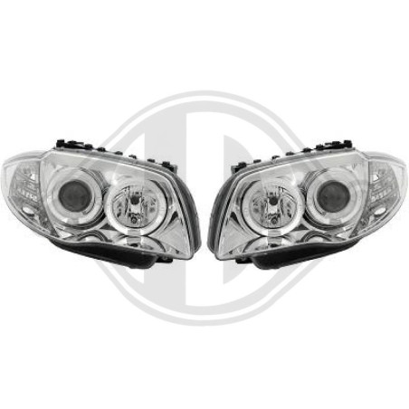 SET FARI ANTERIORI BMW serie 1 (E81/82/87/E88) 04-11 (Cod. D-1280680)