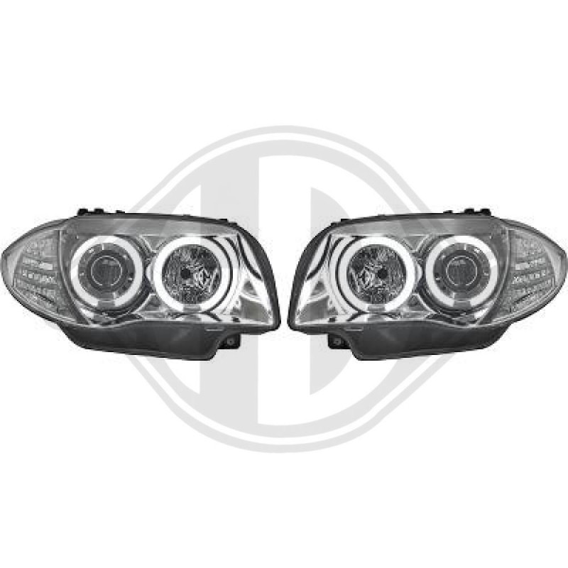 SET FARI ANTERIORI BMW serie 1 (E81/82/87/E88) 04-11 (Cod. D-1280681)