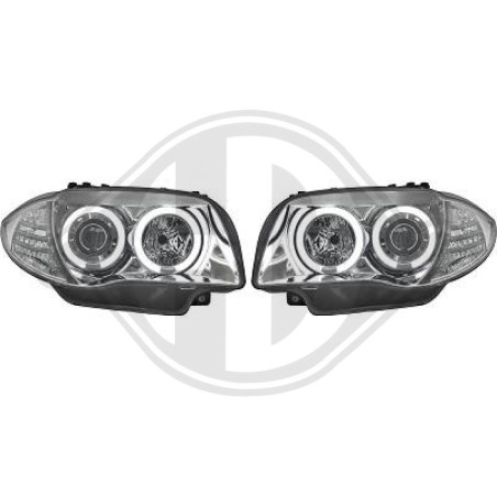 SET FARI ANTERIORI BMW serie 1 (E81/82/87/E88) 04-11 (Cod. D-1280681)