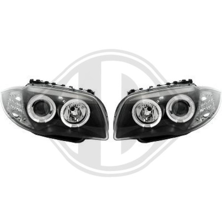 SET FARI ANTERIORI BMW serie 1 (E81/82/87/E88) 04-11 (Cod. D-1280780)