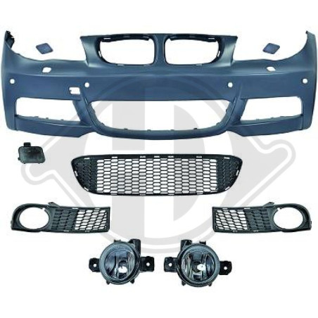 Paraurti anteriore BMW serie 1 (E82/88) Cpe/Cabrio 07- (Cod. D-1280851)