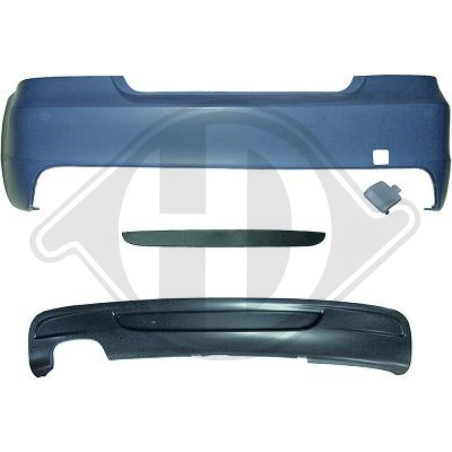 Paraurti posteriore BMW serie 1 (E82/88) Cpe/Cabrio 07- (Cod. D-1280855)