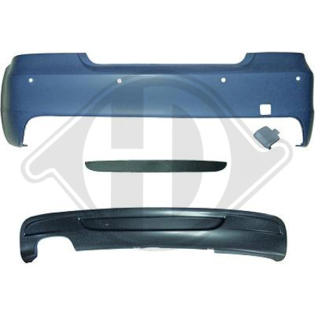 Paraurti posteriore BMW serie 1 (E82/88) Cpe/Cabrio 07- (Cod. D-1280856)