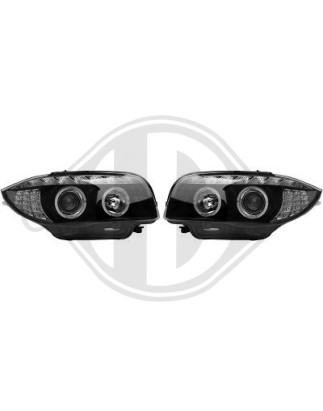 SET FARI ANTERIORI BMW serie 1 (E81/82/87/E88) 04-11 (Cod. D-1280980)