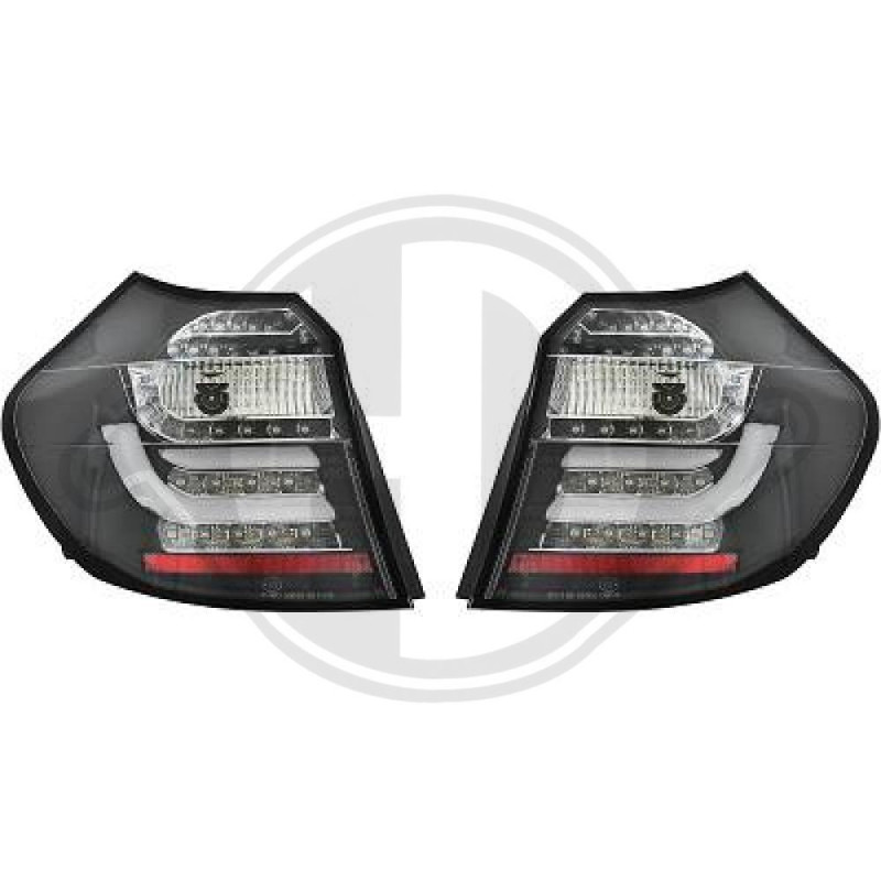 Kit fanalino posteriore BMW serie 1 (E81/82/87/E88) 04-11 (Cod. D-1280997)