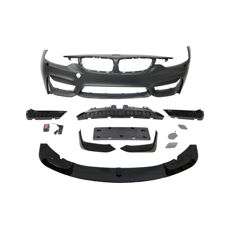 Paraurti Anteriore BMW F32 F33 F36 Look M4 II Lip spoiler (Cod. E-TCBF353F393)