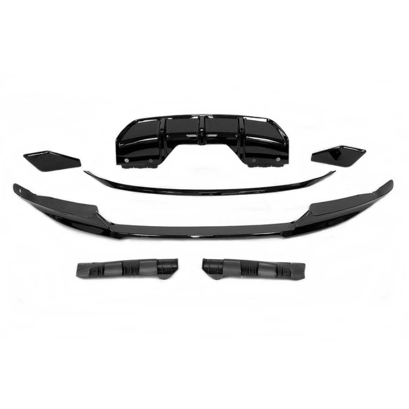 Kit Estetico BMW F16 X6 Look M Performance Nero lucido (Cod. E-TCB4185)