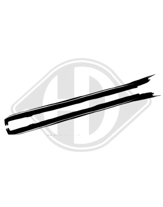 Set Minigonne sottoporta BMW serie 1 (F40) 19-24 (Cod. D-1282262)