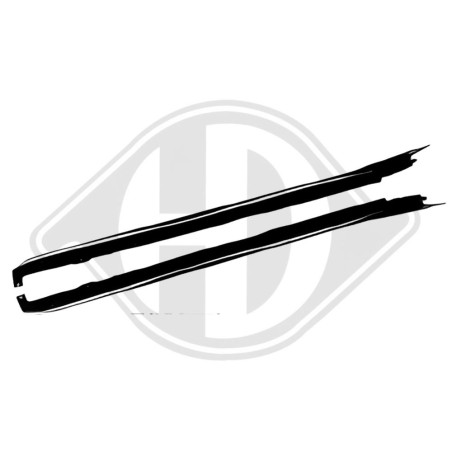 Set Minigonne sottoporta BMW serie 1 (F40) 19-24 (Cod. D-1282262)