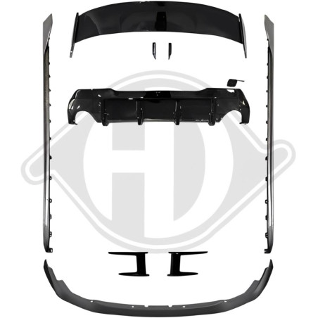 Spoilers Set completo BMW serie 1 (F40) 19-24 (Cod. D-1282464)