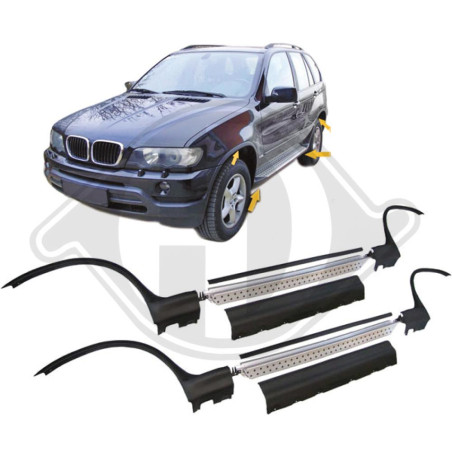Kit allargamento parafangonon per misura cerchione [pollici]: 20 BMW X5 (E53) 99-03 (Cod. D-1290032)