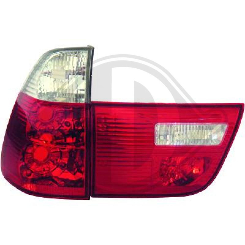Kit fanalino posteriore BMW X5 (E53) 99-03 (Cod. D-1290095)