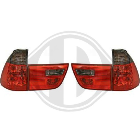 Kit fanalino posteriore BMW X5 (E53) 99-03 (Cod. D-1290195)