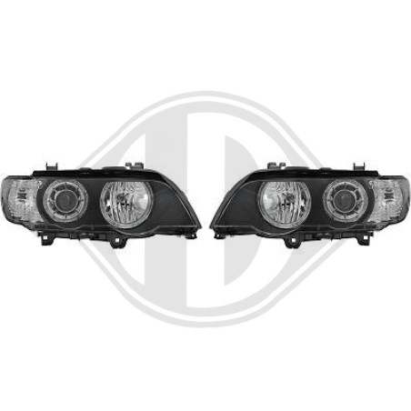SET FARI ANTERIORI BMW X5 (E53) 99-03 (Cod. D-1290680)
