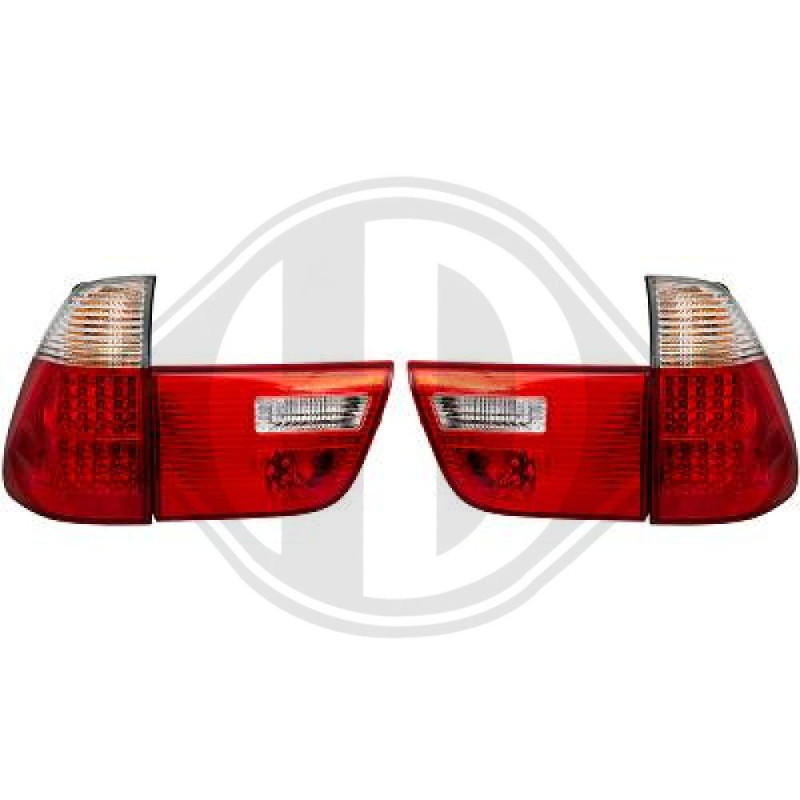 Kit fanalino posteriore BMW X5 (E53) 99-03 (Cod. D-1290995)