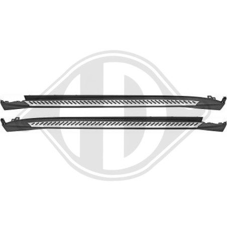 Set Pedane sottoporta BMW X5 (F15) 12- (Cod. D-1293032)