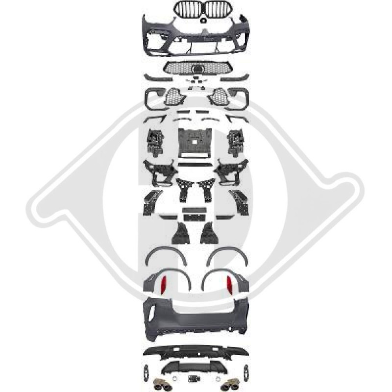 Paraurti anteriore BMW X6 (G06) 19- (Cod. D-1294650)