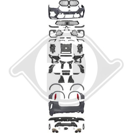 Paraurti anteriore BMW X6 (G06) 19- (Cod. D-1294650)