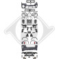 Paraurti anteriore BMW X6 (G06) 19- (Cod. D-1294650)