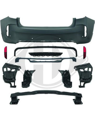 Paraurti posteriore BMW X6 (F16) 14-19 (Cod. D-1296450)