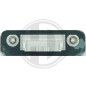 Luce targa Ford Fiesta 02-05 (Cod. D-1404194)