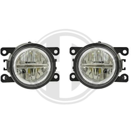 Kit fendinebbia Citroen C4 3/5 porte 04-09 (Cod. D-1404489)