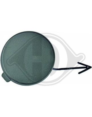 Coperchio gancio traino anteriore Ford Fiesta 12-17 (Cod. D-1405162)