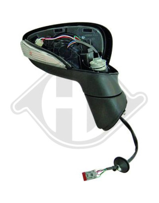 Specchio retrovisore esterno Ford Fiesta 08-12 (Cod. D-1405224)