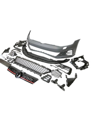 Paraurti Anteriore Volkswagen Golf 7.5 3/5P Facelift Look GTI (Cod. E-TCW7056)