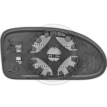 Vetro specchio Specchio esterno Ford Focus 01-04 (Cod. D-1415127)