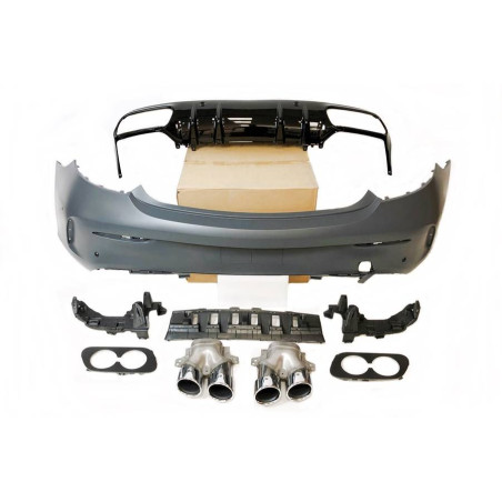 Paraurti Posteriori Mercedes W205 Coupe 14-18 / 19+ Look E53 (Cod. E-TCM01540266)