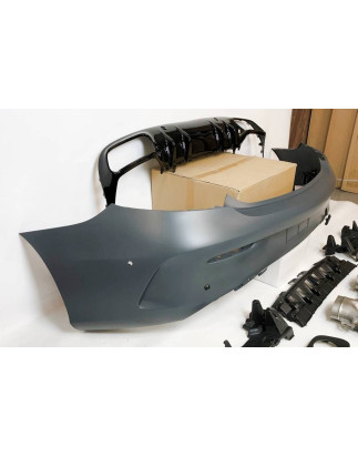 Paraurti Posteriori Mercedes W205 Coupe 14-18 / 19+ Look E53 (Cod. E-TCM01540266)