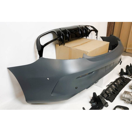 Paraurti Posteriori Mercedes W205 Coupe 14-18 / 19+ Look E53 (Cod. E-TCM01540266)
