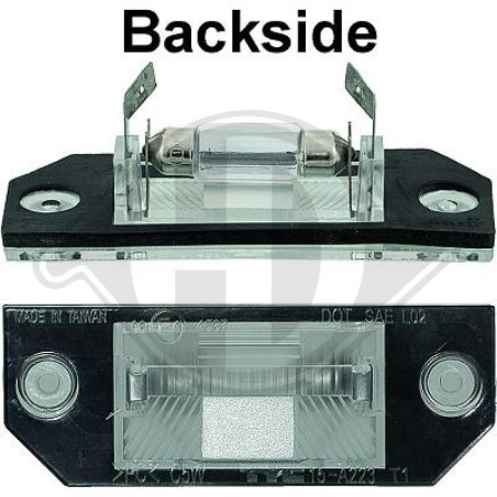 Luce targa Ford Focus II 04-07 (Cod. D-1416292)
