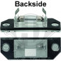 Luce targa Ford Focus II 04-07 (Cod. D-1416292)